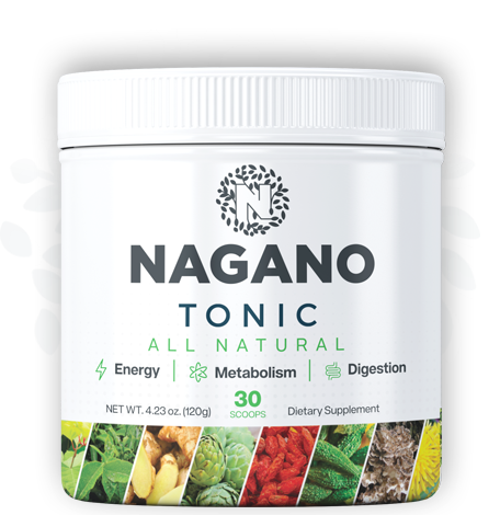 Nagano Tonic bottle for weight loss supplement